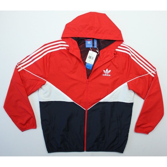 adidas trefoil windbreaker jacket